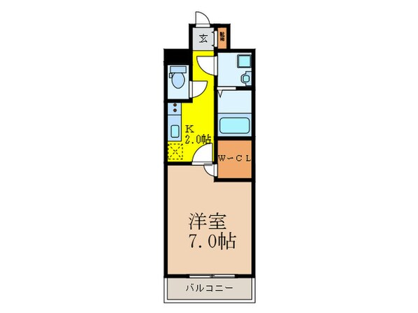 エスリード江坂垂水町（906）の物件間取画像